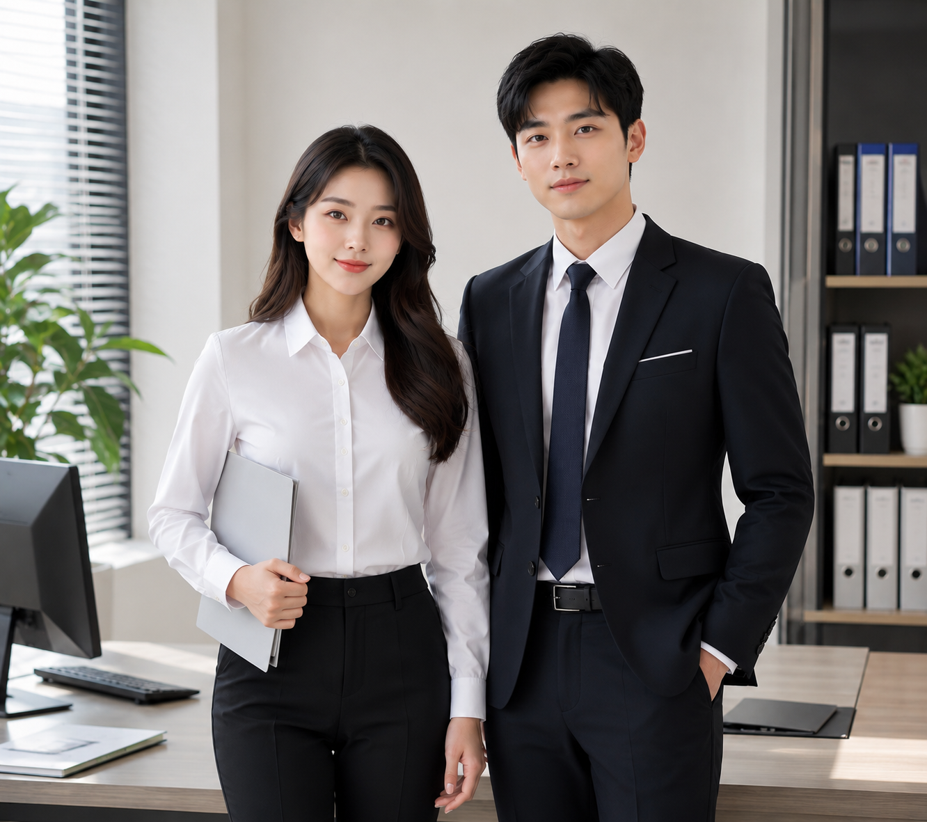 đồng phục vest và sơ mi