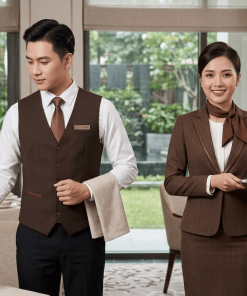 Đồng phục bellman AT-KS-03 – Đỏ đô