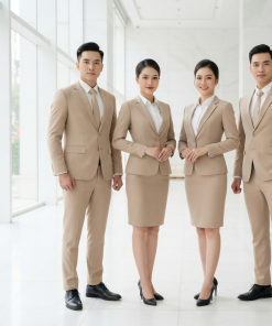 Đồng phục quản lý AT-QL-06 – Be trang nhã