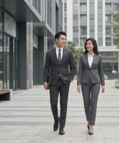 Suit doanh nghiệp AT- 05 – Form hiện đại
