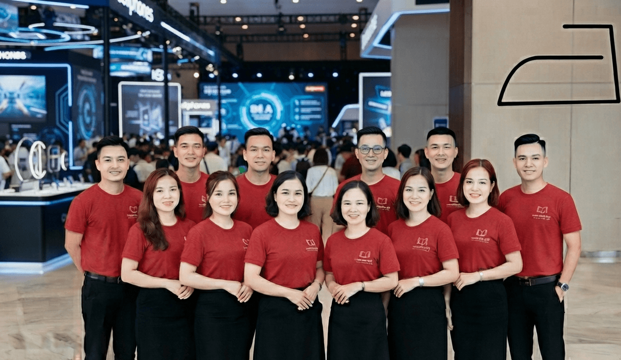 Áo thun in logo AT-AIL-05 – Đỏ thương hiệu