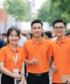 Polo sự kiện AT-Pl-04 – Cam trẻ trung