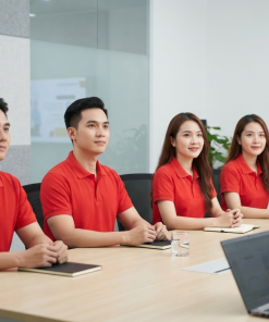 Polo sự kiện AT-PSK-02 – Đỏ nổi bật